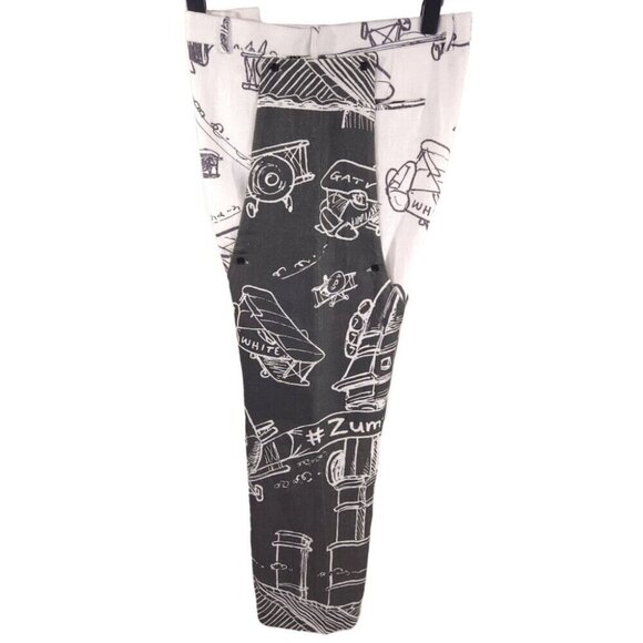 Thebe Magugu Chaps Trousers Size XL Mens Gray White - Picture 2 of 16